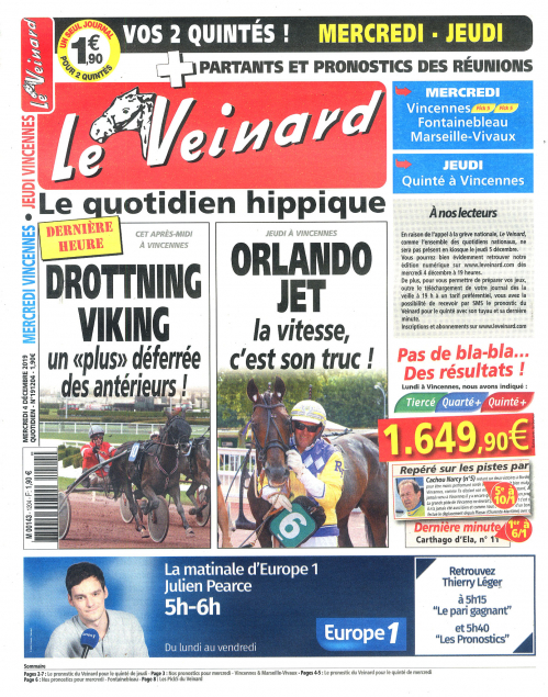 LE VEINARD QUOTIDIEN