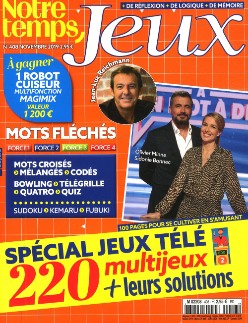 NOTRE TEMPS JEUX