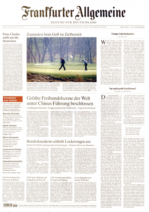 FRANKFURTER ALLGEMEINE (DEU) SEMAINE