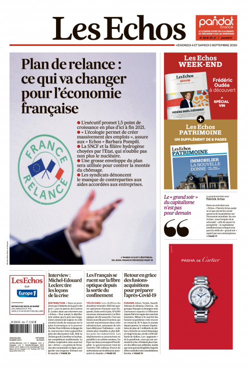 LES ECHOS (VENDREDI)
