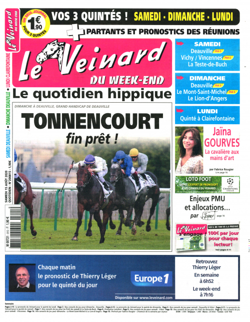 LE VEINARD DU WEEK-END