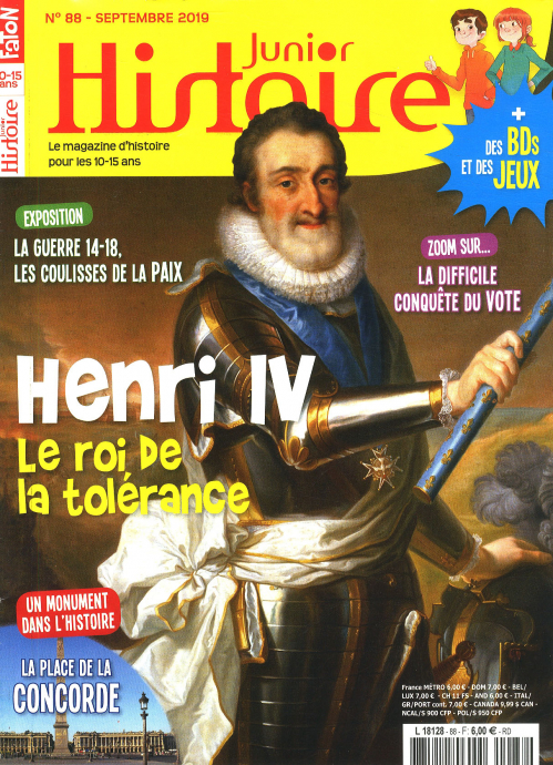 HISTOIRE JUNIOR