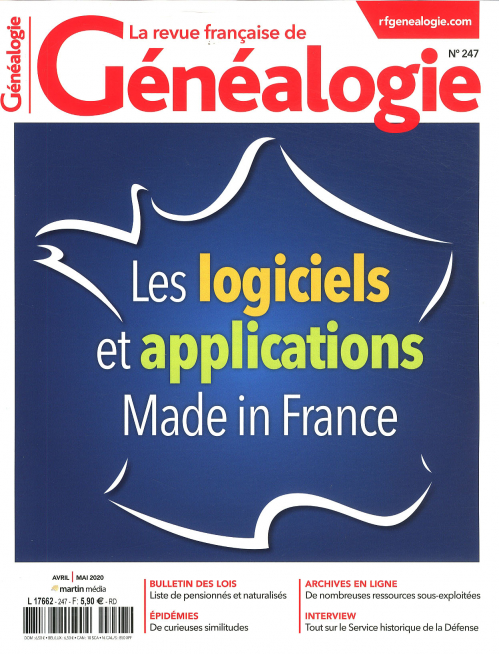 LA REVUE FRANCAISE DE GENEALOGIE