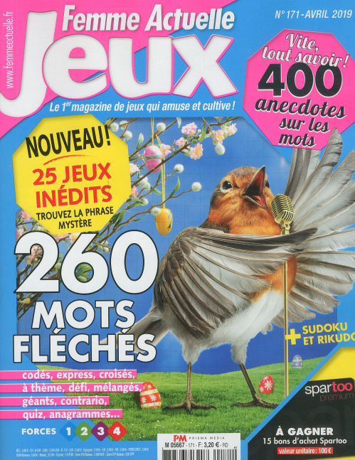 FEMME ACTUELLE JEUX