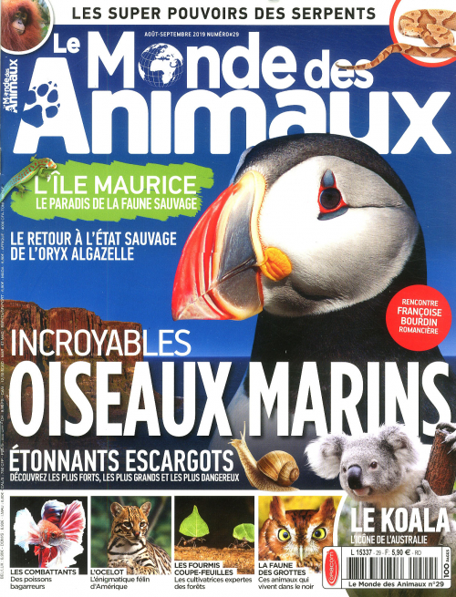 LE MONDE DES ANIMAUX