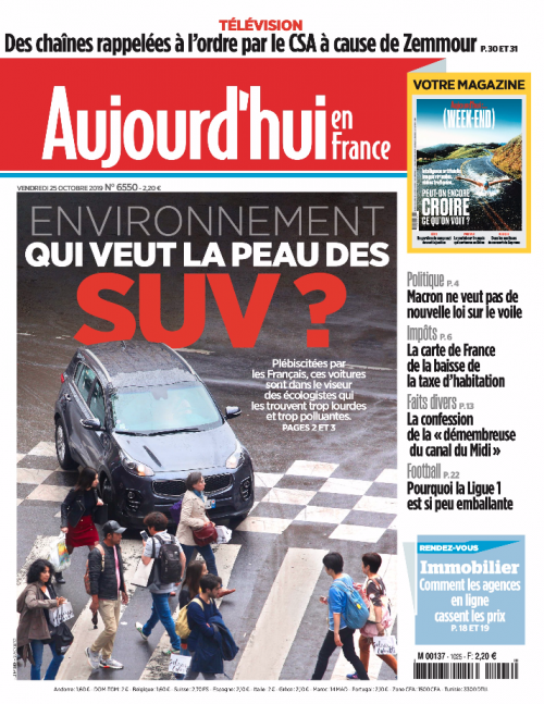 AUJOURD'HUI EN FRANCE - VENDREDI