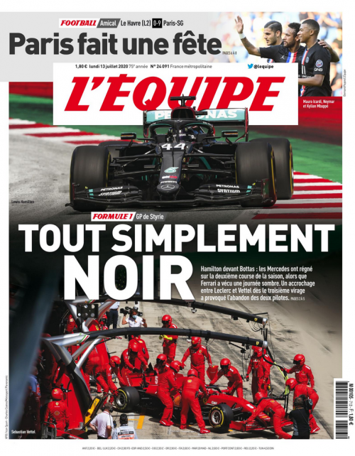 L'ÉQUIPE - LUNDI
