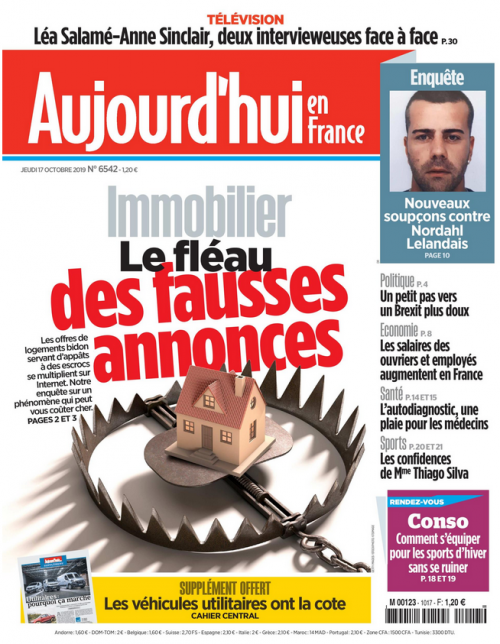 AUJOURD'HUI EN FRANCE