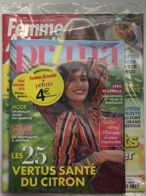FEMME ACTUELLE + PRIMA POCHE
