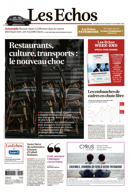 LES ECHOS (VENDREDI)