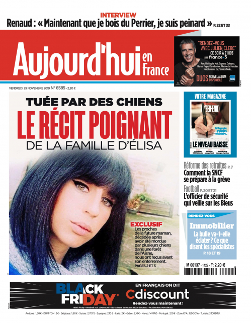 AUJOURD'HUI EN FRANCE - VENDREDI