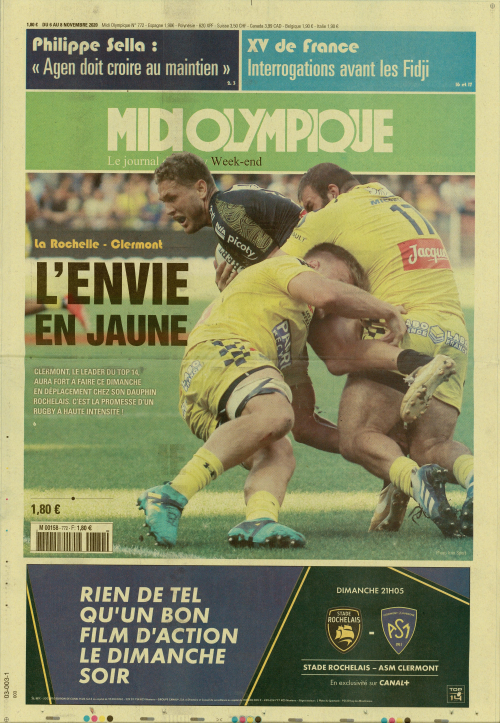 MIDI OLYMPIQUE (VENDREDI)