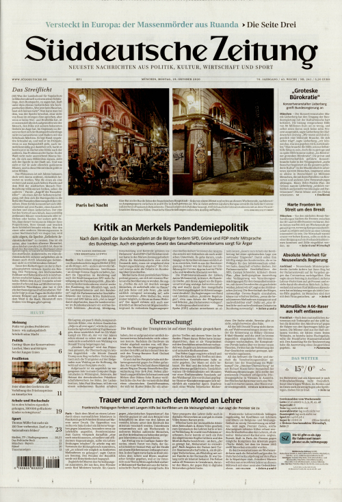 SÜDDEUTSCHE ZEITUNG (DEU) SEMAINE