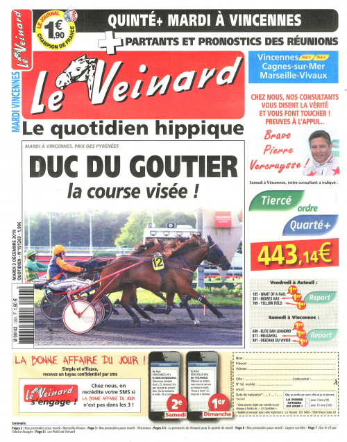 LE VEINARD QUOTIDIEN