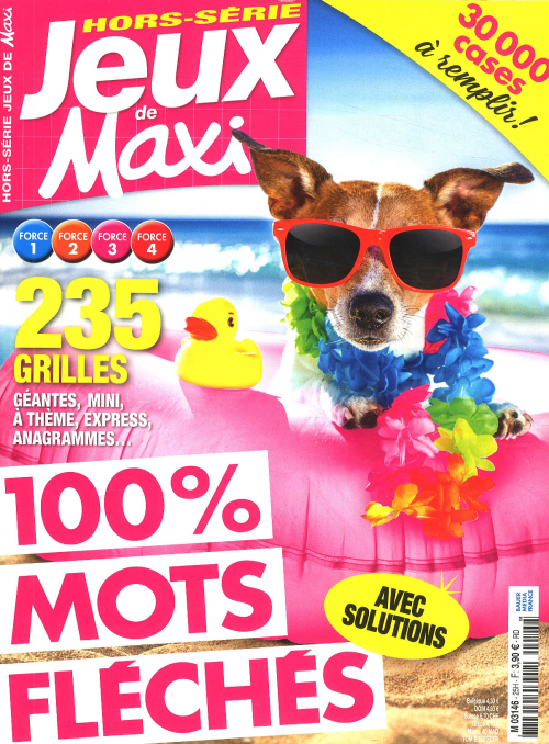 LES JEUX DE MAXI HS 100% MOTS FLÉCHÉS