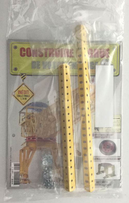 EY. CONSTRUISEZ LA GRUE MECCANO