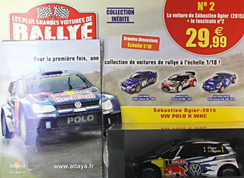 altaya les plus grandes voitures de rallye