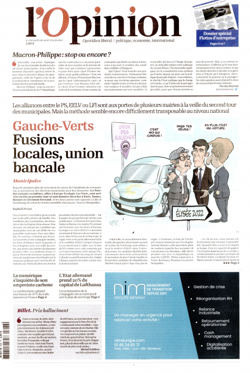 L'OPINION