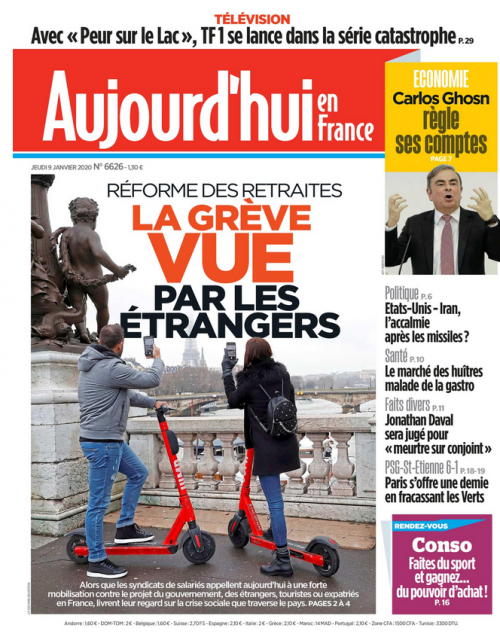 AUJOURD'HUI EN FRANCE