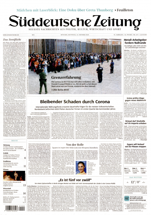 SÜDDEUTSCHE ZEITUNG (DEU) SEMAINE