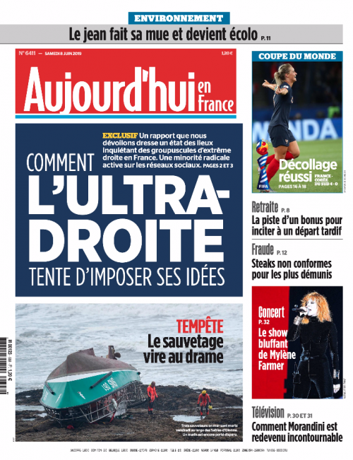 AUJOURD'HUI EN FRANCE