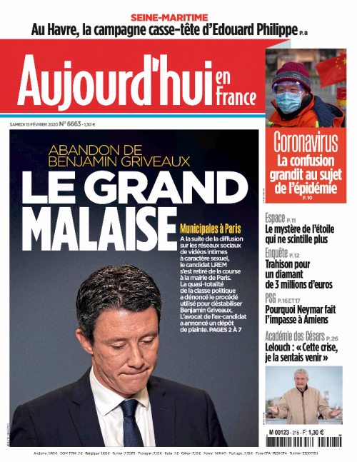 AUJOURD'HUI EN FRANCE