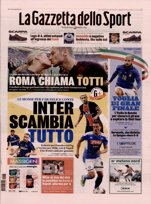 LA GAZZETTA DELLO SPORT (ITA)