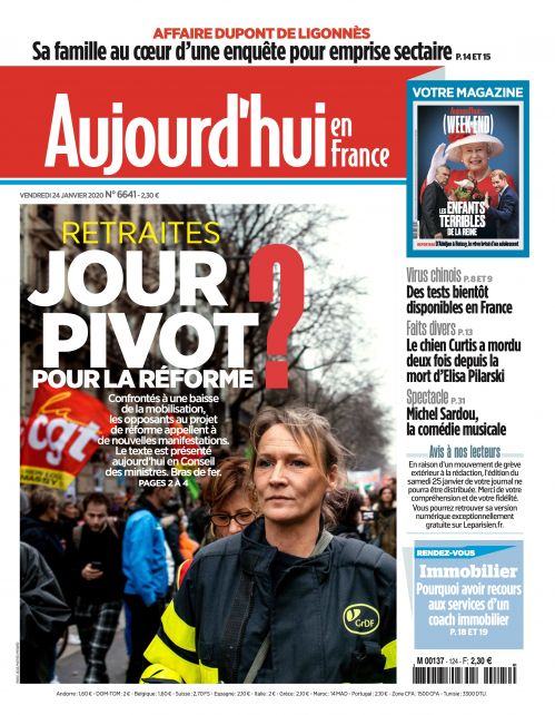 AUJOURD'HUI EN FRANCE - VENDREDI