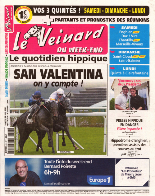 LE VEINARD DU WEEK-END