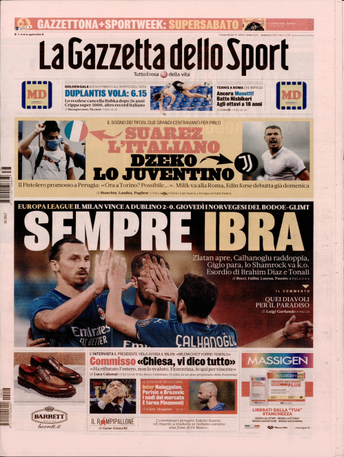 LA GAZZETTA DELLO SPORT (ITA)