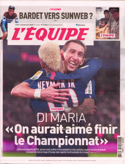 L'ÉQUIPE - WEEK-END (SAMEDI)