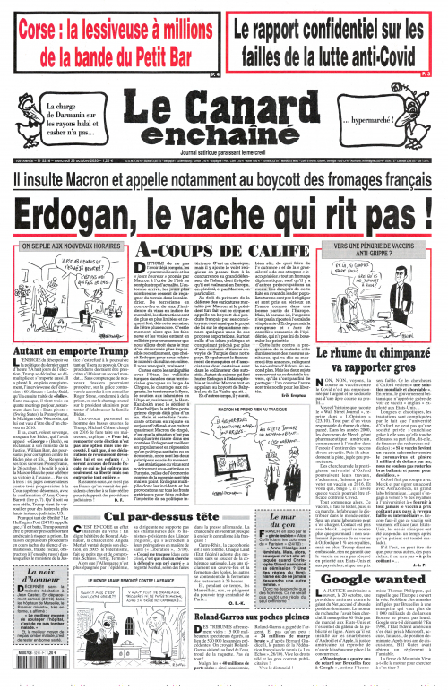 LE CANARD ENCHAÎNÉ