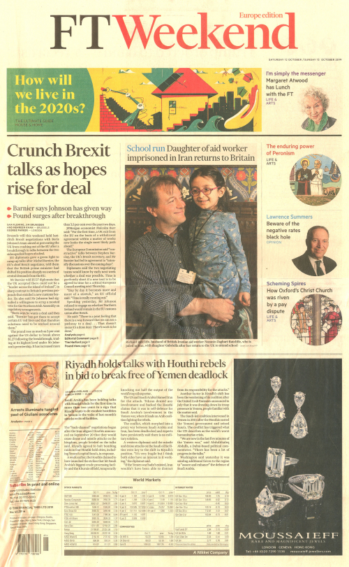 FT WEEKEND (GBR)