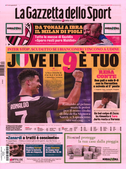 LA GAZZETTA DELLO SPORT (ITA)