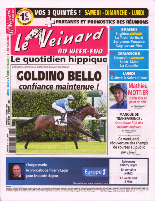 LE VEINARD DU WEEK-END