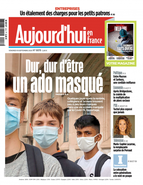 AUJOURD'HUI EN FRANCE - VENDREDI