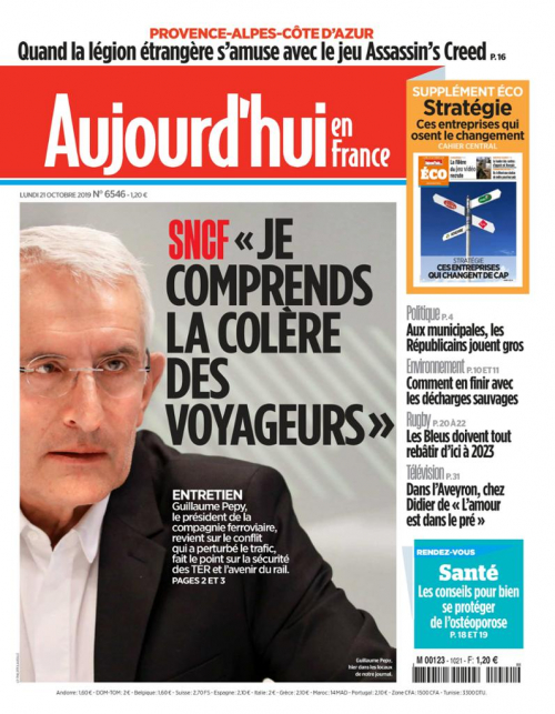 AUJOURD'HUI EN FRANCE