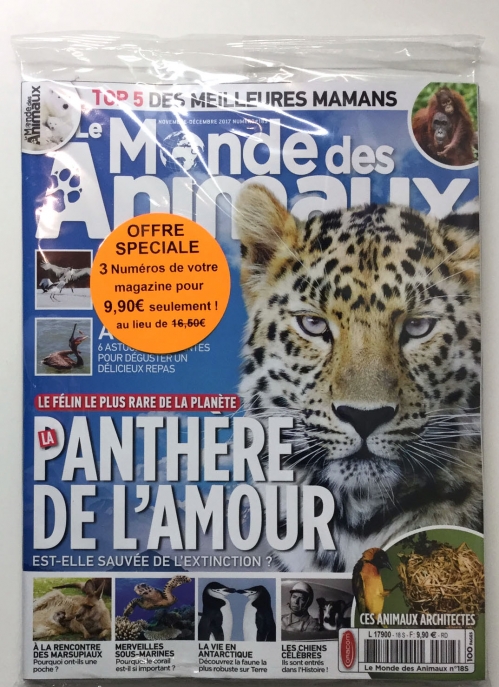LE MONDE DES ANIMAUX + CALENDRIER