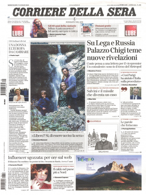 CORRIERE DELLA SERA (ITA)