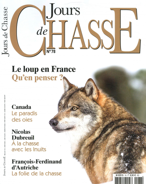 JOURS DE CHASSE