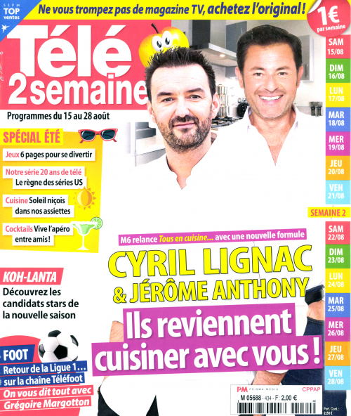 TÉLÉ 2 SEMAINES