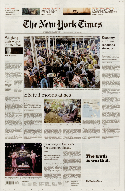 INTERNATIONAL THE NEW YORK TIMES (EX- INTERNATIONAL HERALD TRIBUNE)