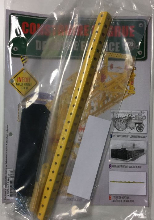 EY. CONSTRUISEZ LA GRUE MECCANO