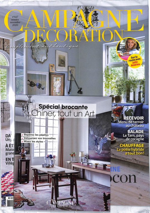 CAMPAGNE DÉCORATION + LIVRE