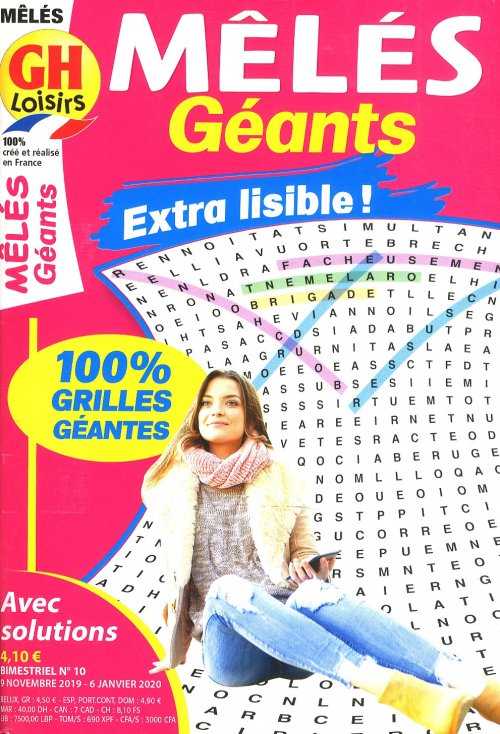 GH MÊLÉS GÉANTS EXTRA LISIBLE !