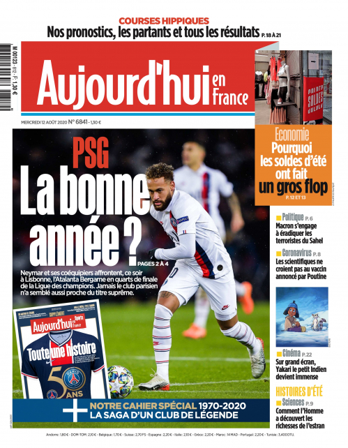 AUJOURD'HUI EN FRANCE