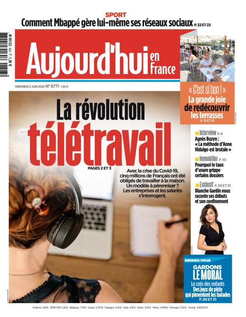 AUJOURD'HUI EN FRANCE