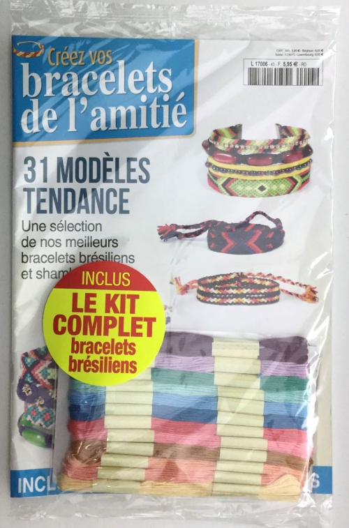 CRÉEZ VOS BRACELETS BRÉSILIENS (EX ART DU FIL)
