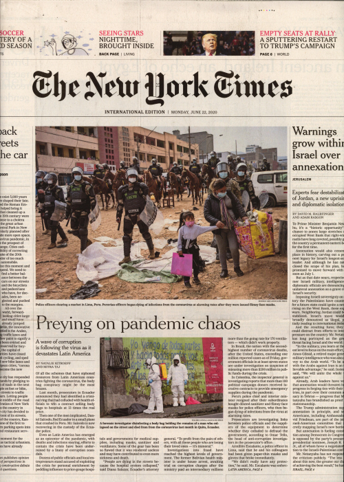 INTERNATIONAL THE NEW YORK TIMES (EX- INTERNATIONAL HERALD TRIBUNE)