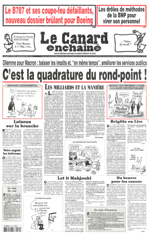 LE CANARD ENCHAÎNÉ